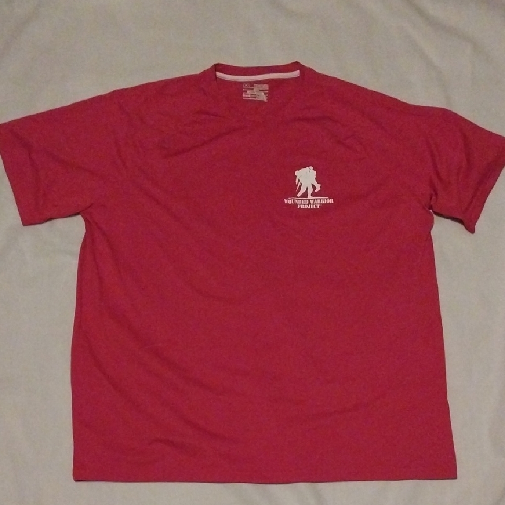 Under Armour Red Short Sleeve Tee